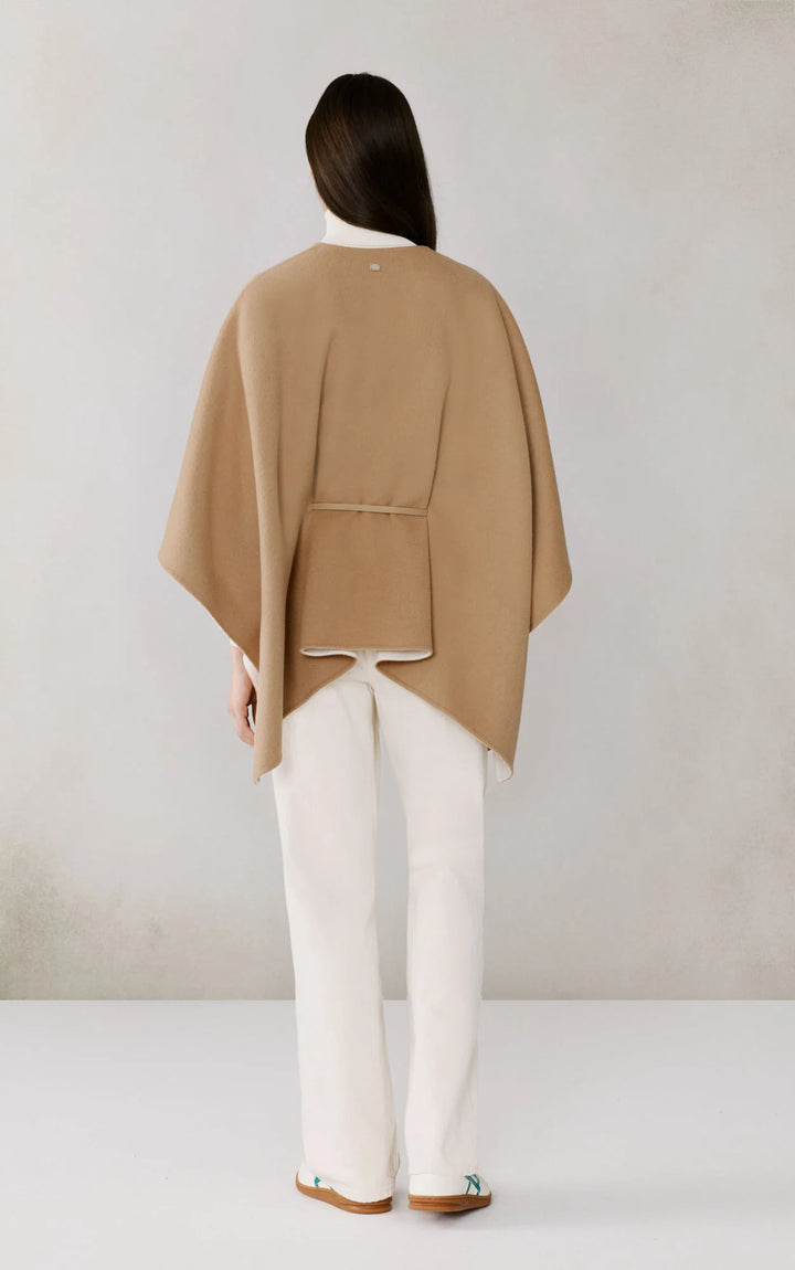 Soia & Kyo Geneva Double Face Wool Cape