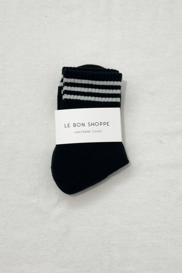 Le Bon Shoppe Girlfriend Socks - Black