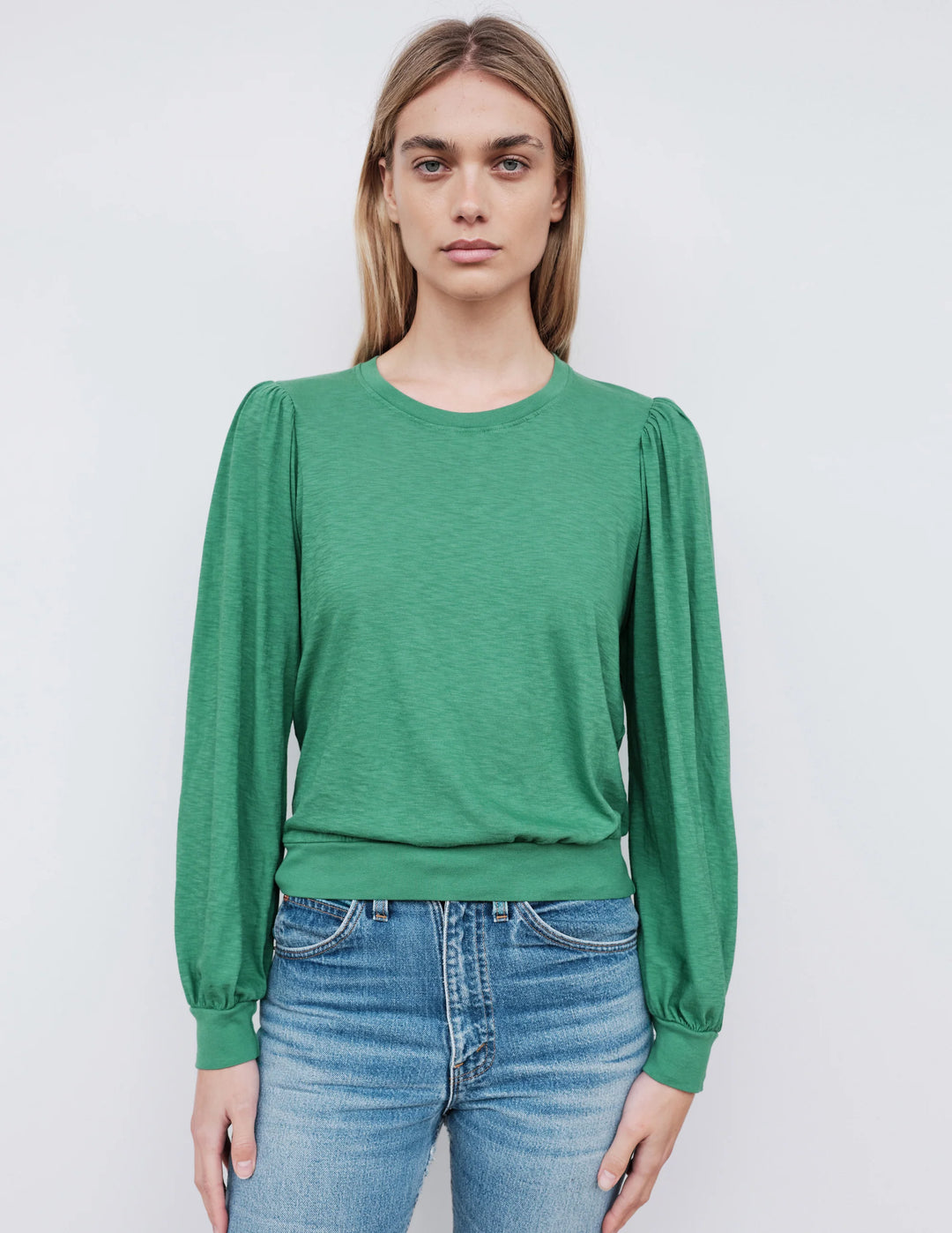 Sundry Puff Sleeve Top