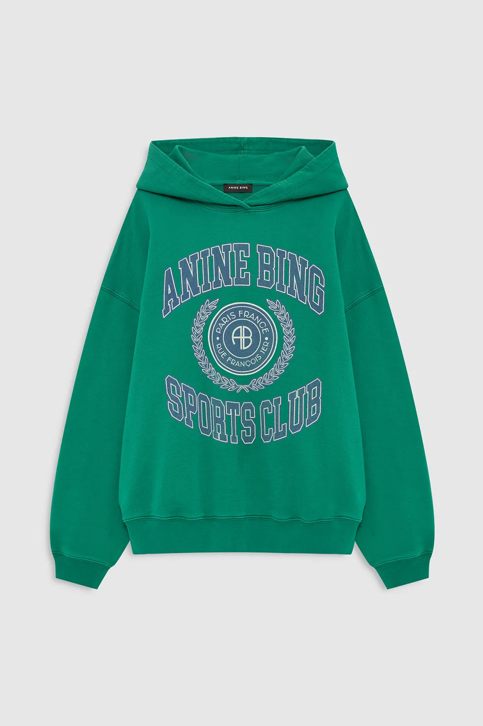 Anine Bing Harvey Sweatshirt Hoodie -Green