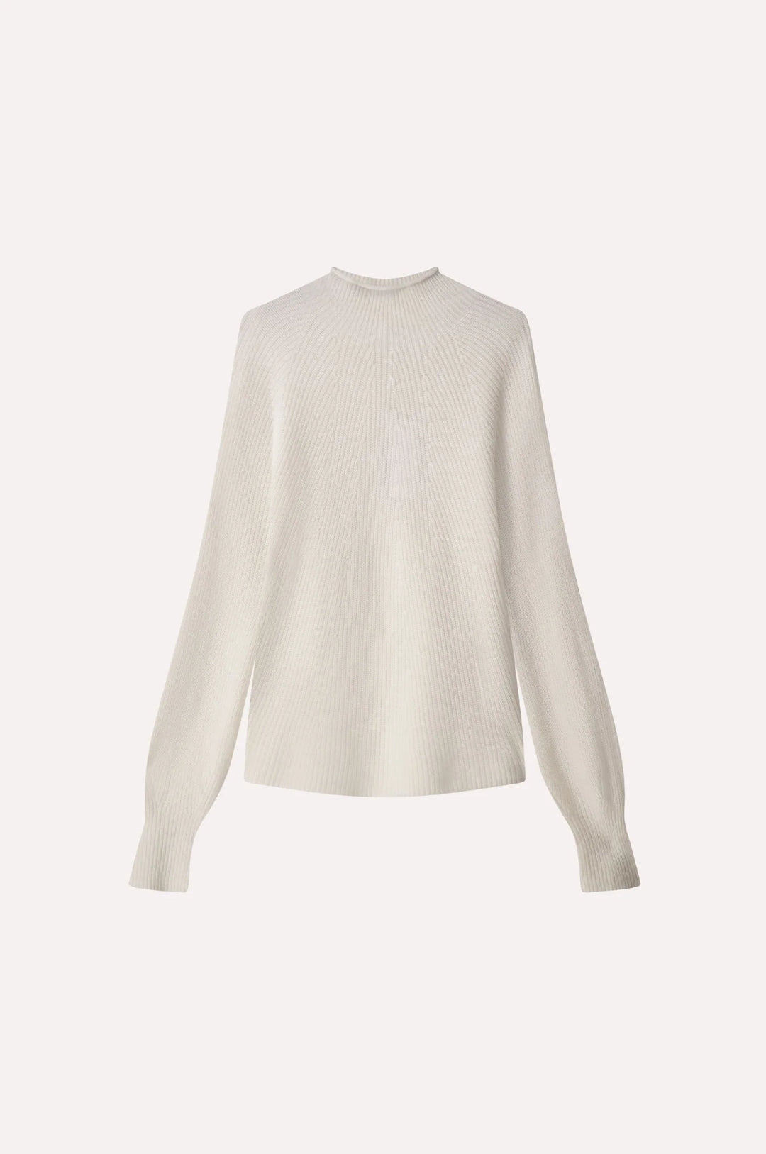 Minnie Rose Luxe Cashmere Seamless Mock Neck