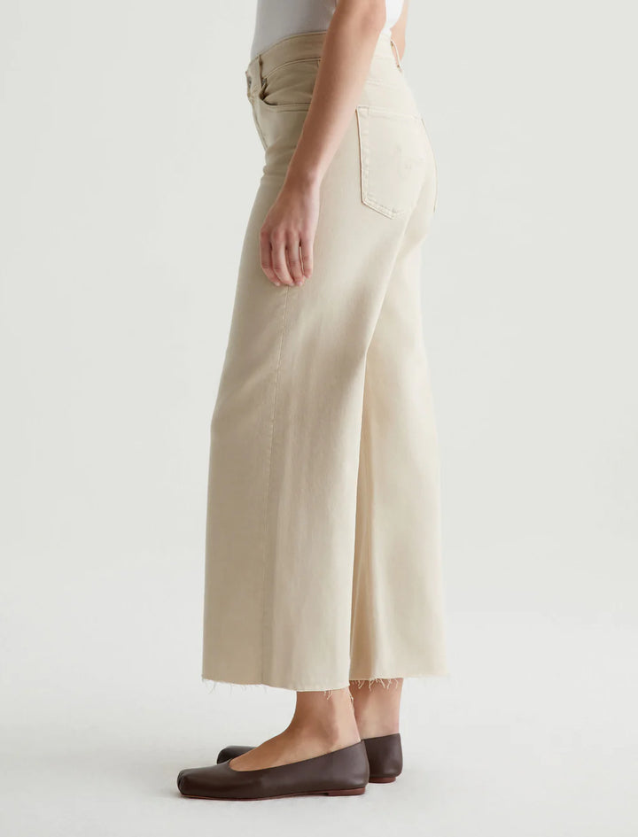 AG Saige Wide Leg Crop - Sulfur Desert Rock