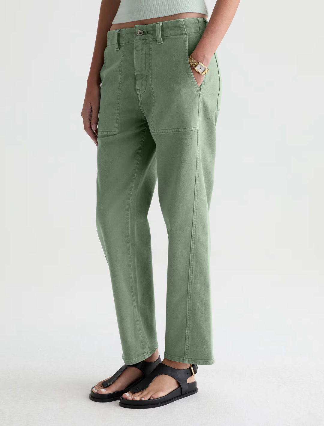 AG Analeigh Mid-Rise Utility Pant