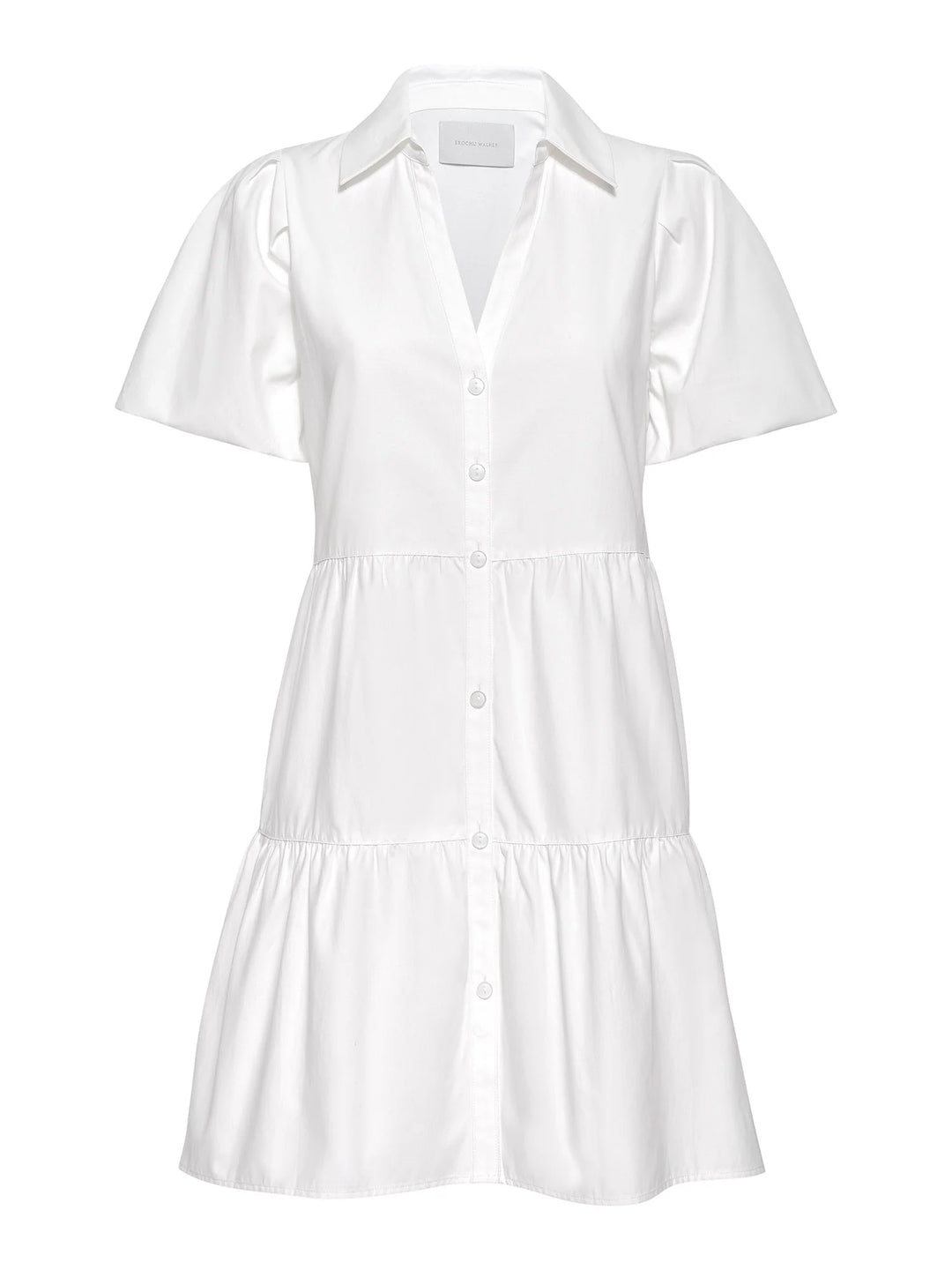 Brochu Walker Havana Mini Dress Ivory