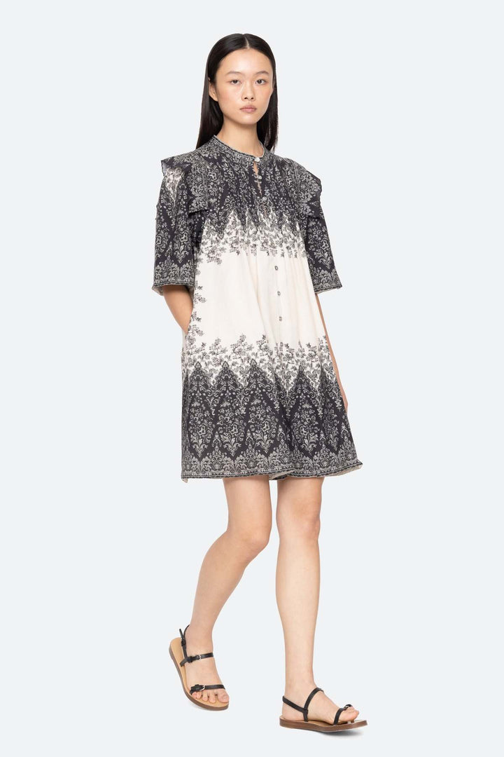 Sea NY Hedra Print Mini Dress