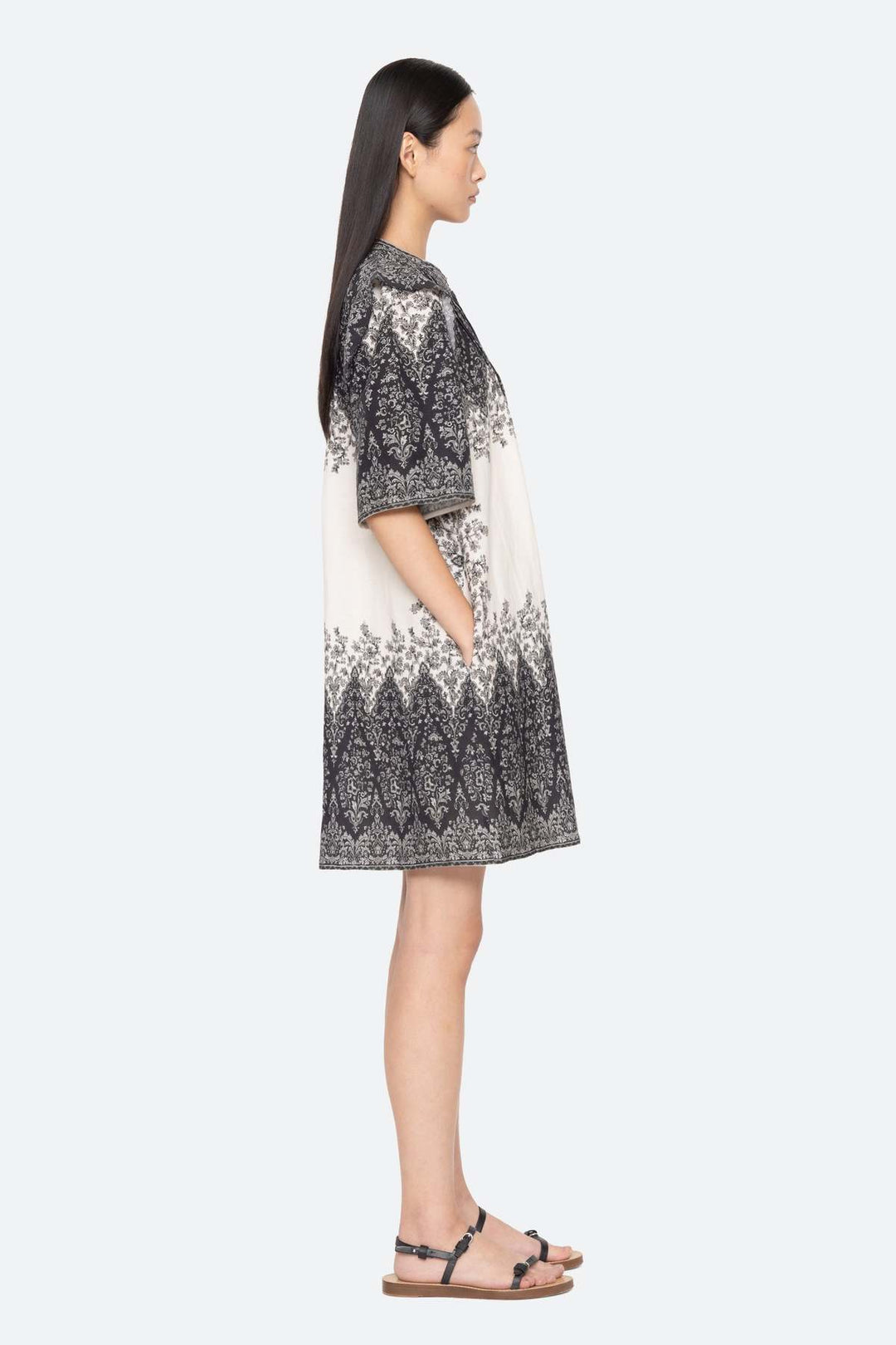 Sea NY Hedra Print Mini Dress