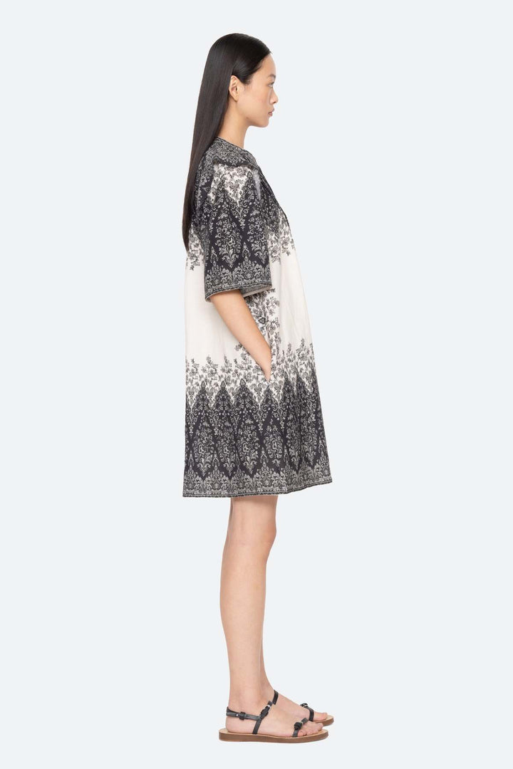 Sea NY Hedra Print Mini Dress