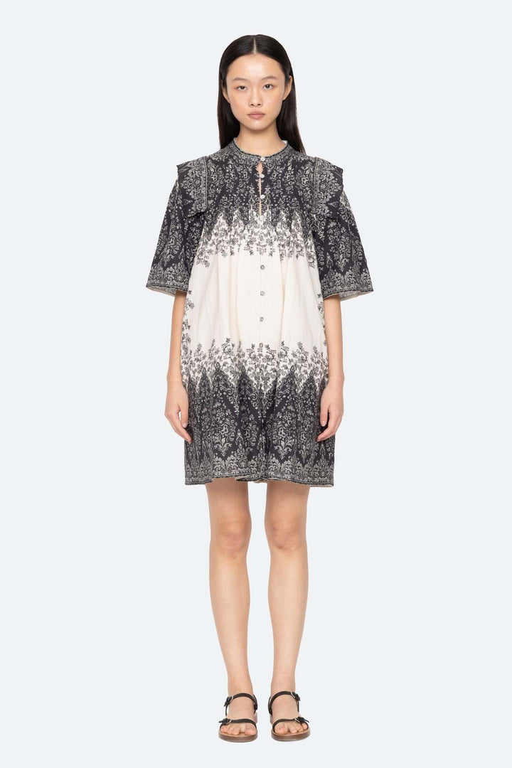 Sea NY Hedra Print Mini Dress
