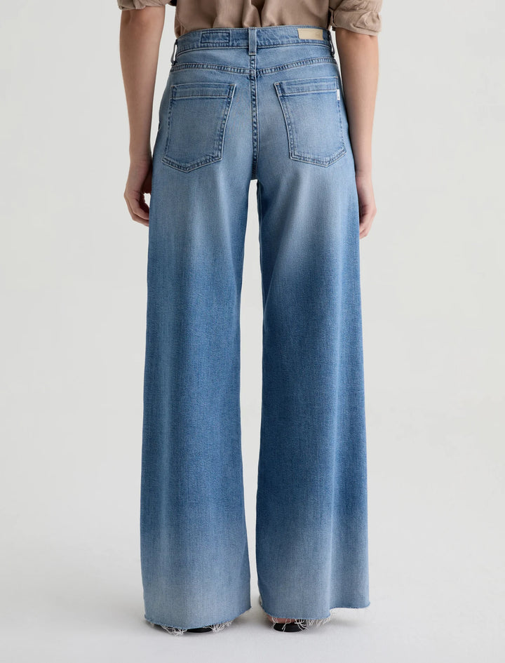 AG Stella Wide Leg Plazzo Jeans - Abyss