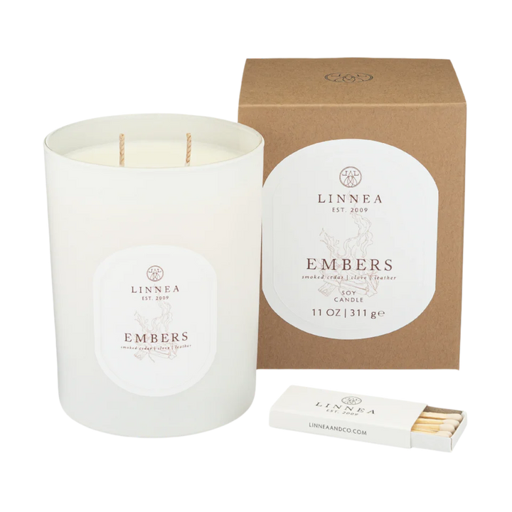 Linnea 2 Wick Candle - Embers