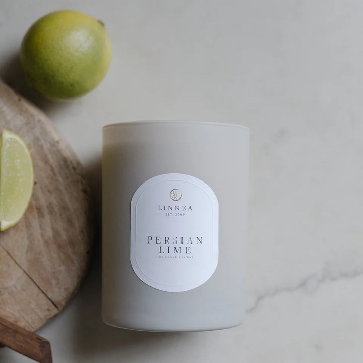 Linnea 2-wick Candle - Persian Lime