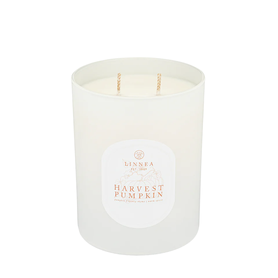 Linnea 2 Wick Candle - Harvest Pumpkin