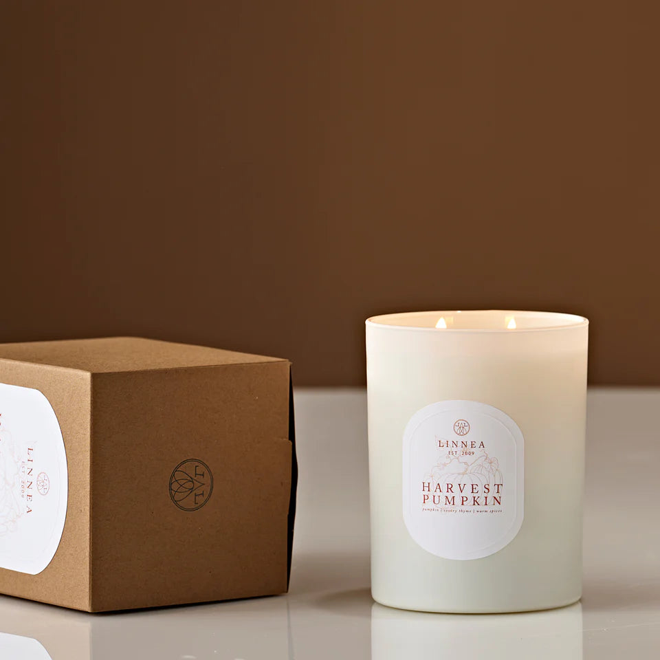 Linnea 2 Wick Candle - Harvest Pumpkin