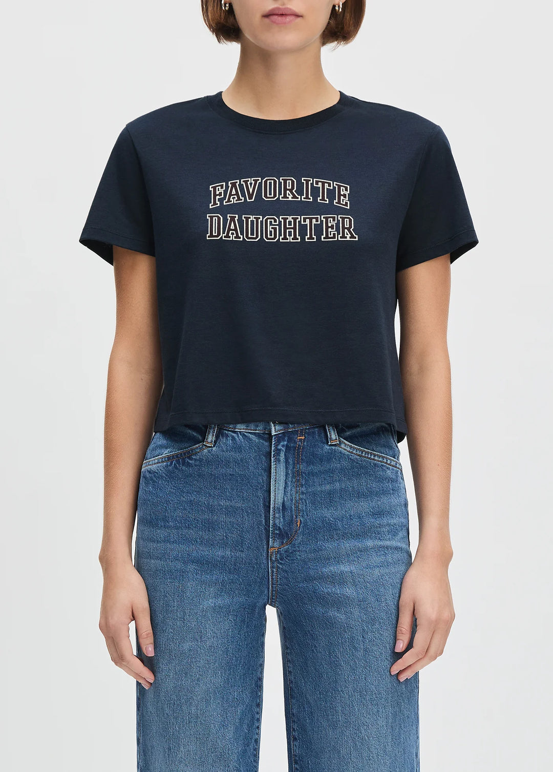 Favorite Daughter The Collegiate Cropped Tee