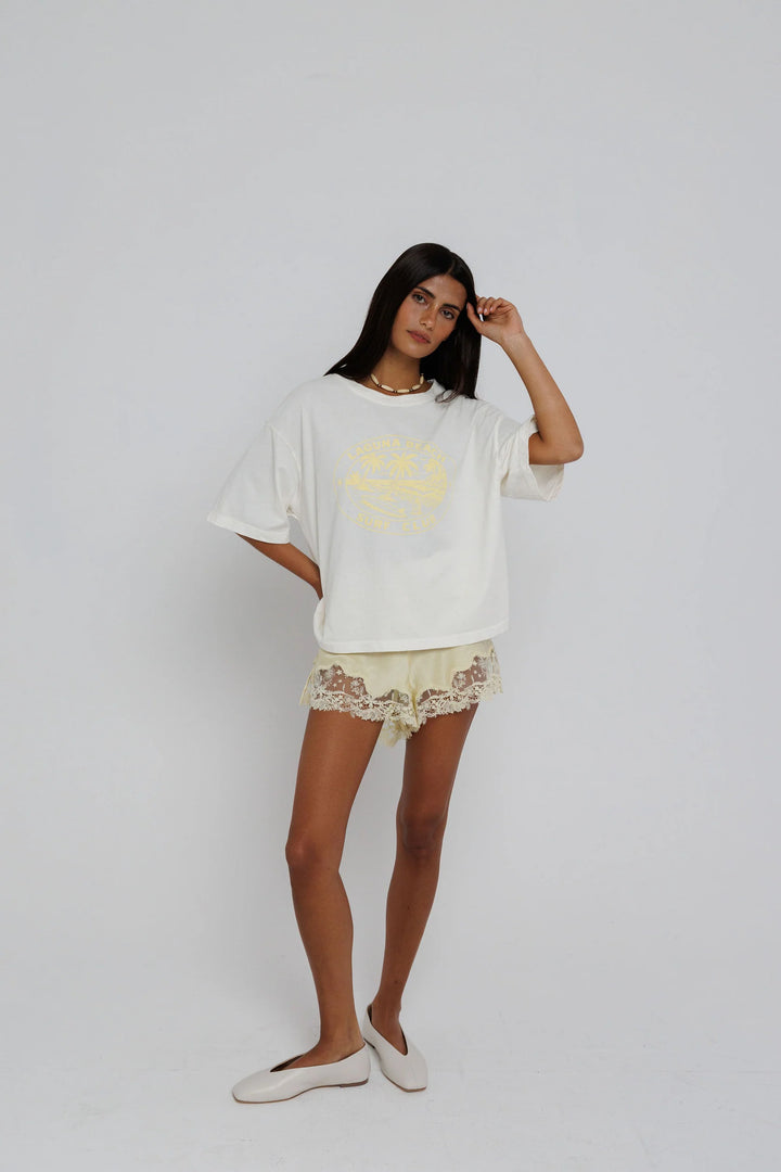 Sunny Somewhere Laguna Beach Boyfriend Tee