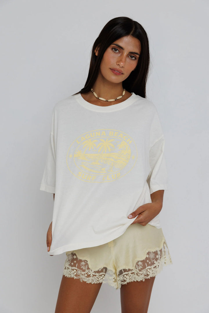 Sunny Somewhere Laguna Beach Boyfriend Tee