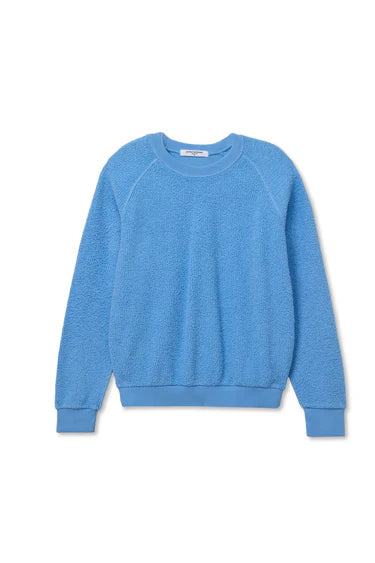 perfect white tee Ziggy Sweatshirt - Pacific Blue