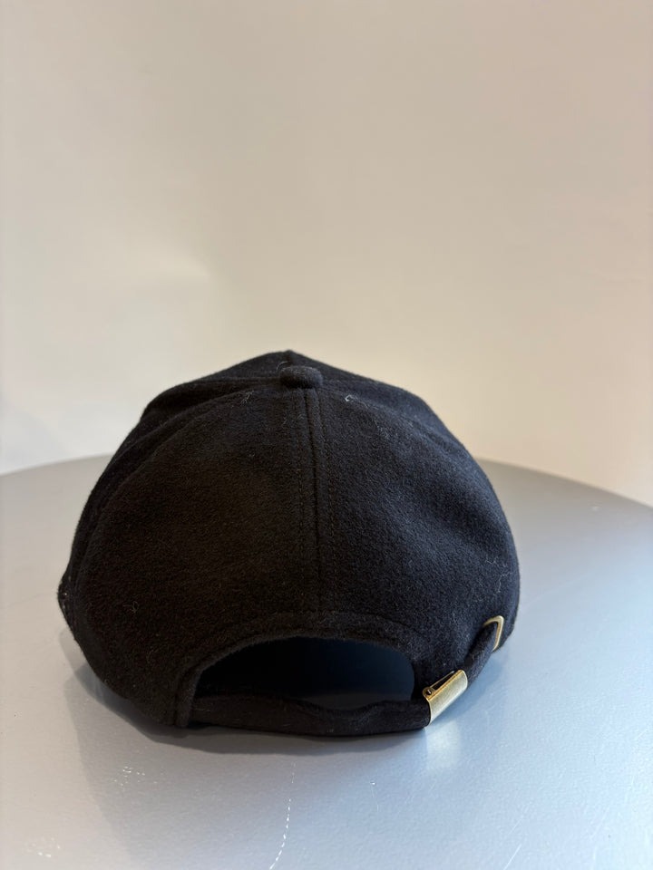 Minnie Rose Wool Baseball Hat