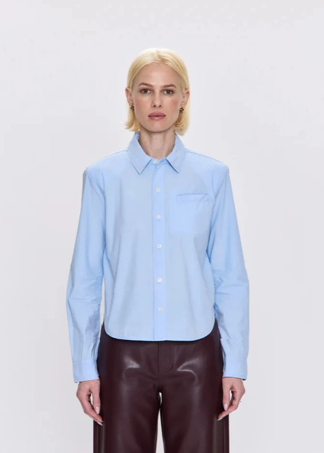 Pistola Ines Blazer Shirt City Blue