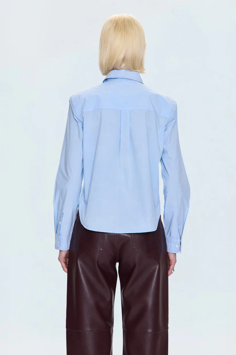 Pistola Ines Blazer Shirt City Blue