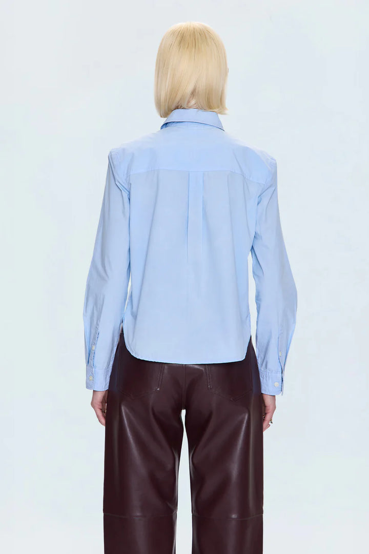 Pistola Ines Blazer Shirt City Blue