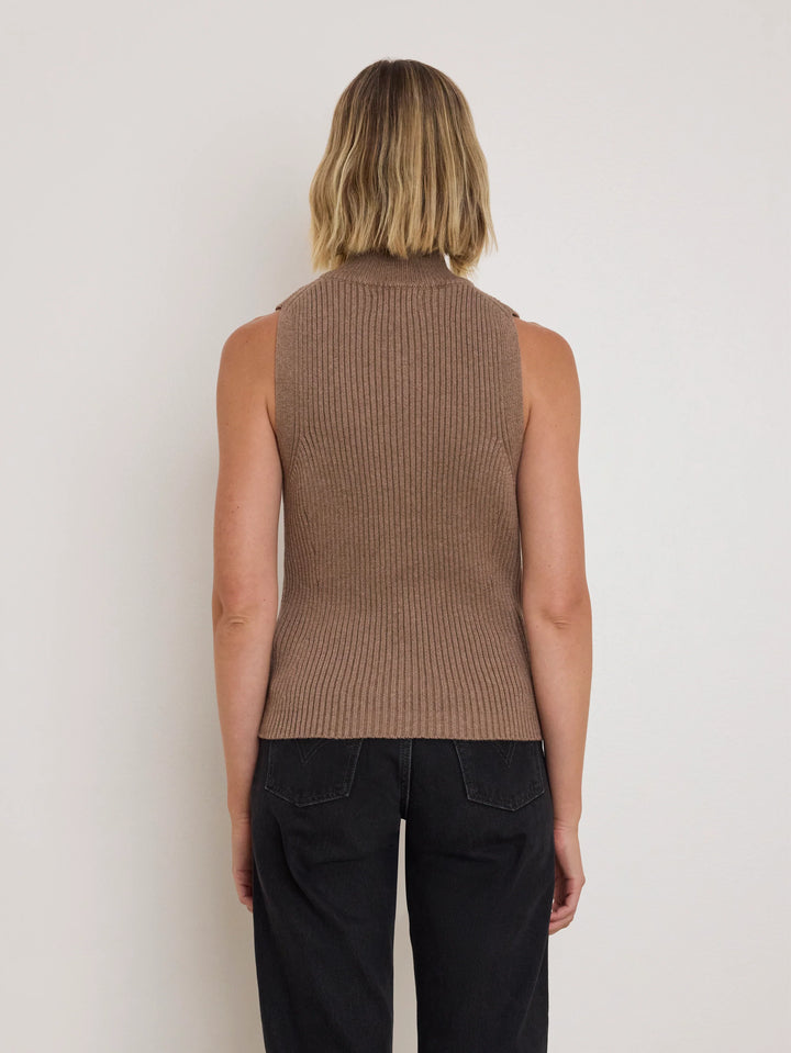 Nation Ira Sweater Vest - Biscotti