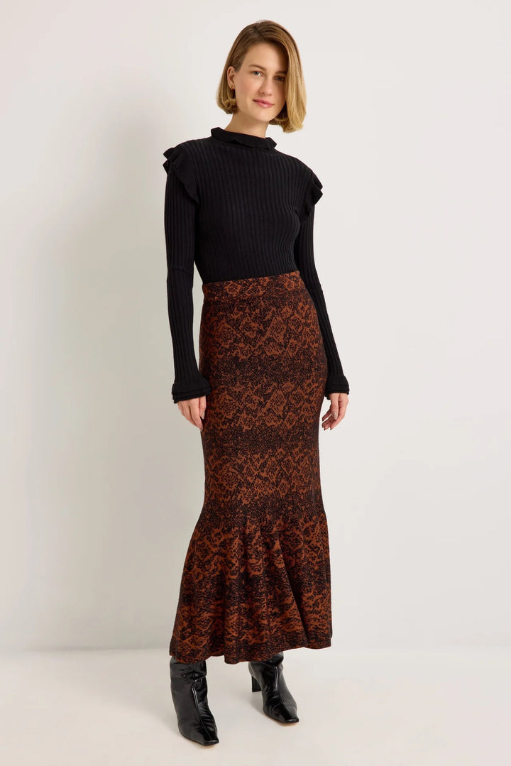 Marie Oliver Shiloh Skirt - Oxide