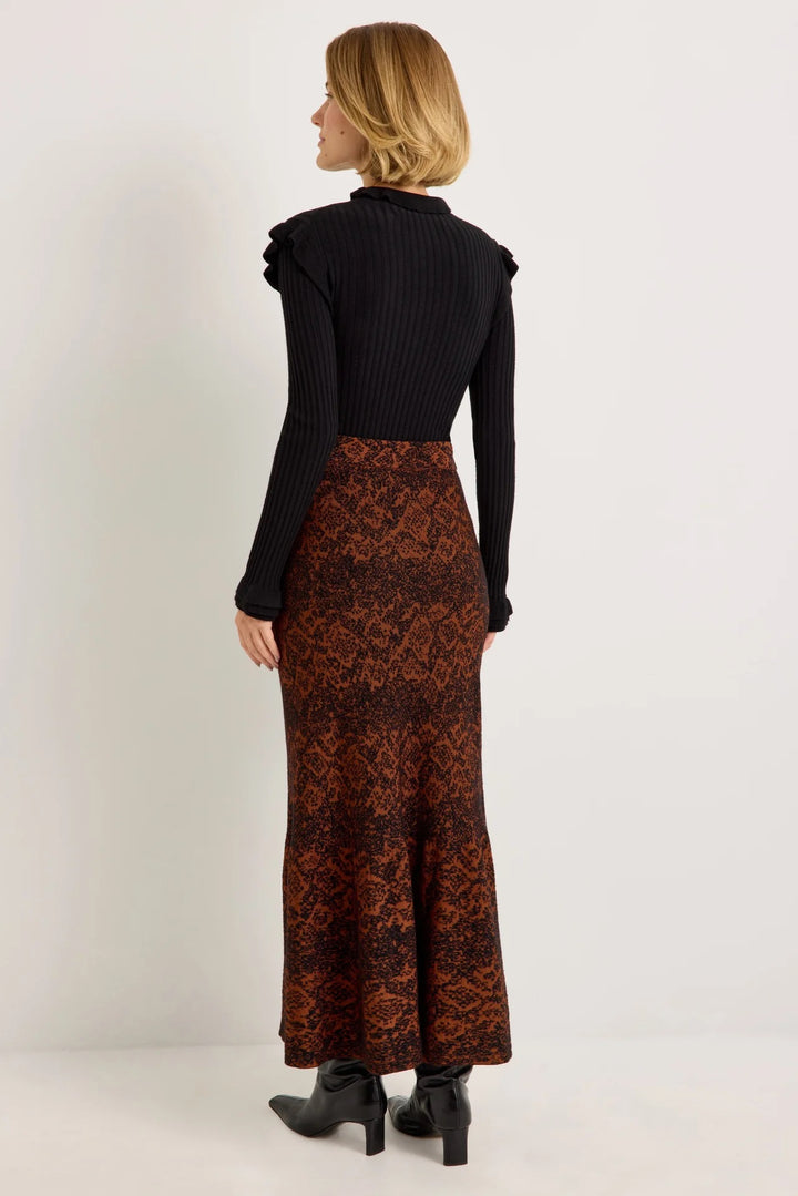 Marie Oliver Shiloh Skirt - Oxide