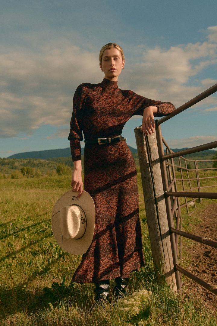 Marie Oliver Shiloh Skirt - Oxide