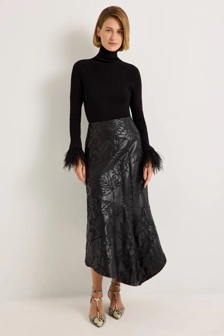 Marie Oliver Tucker Top - Black