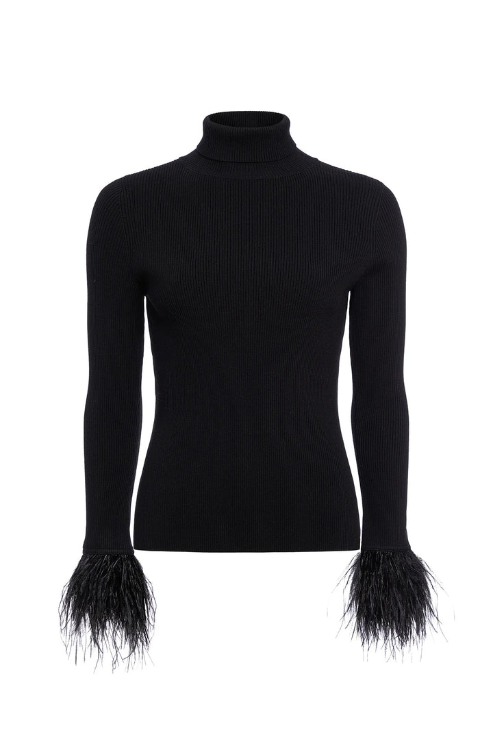 Marie Oliver Tucker Top - Black