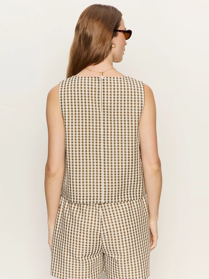 Sanctuary Better Days Gingham Shell