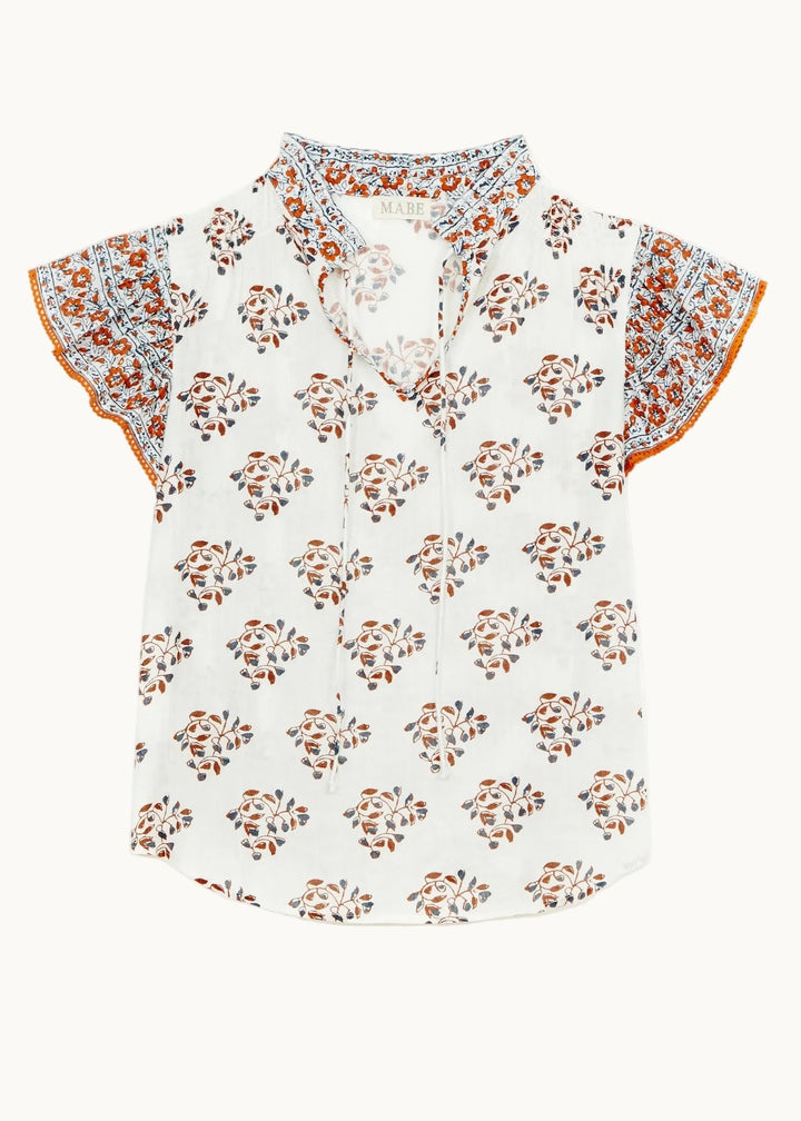 M.A.B.E Stella Print Top