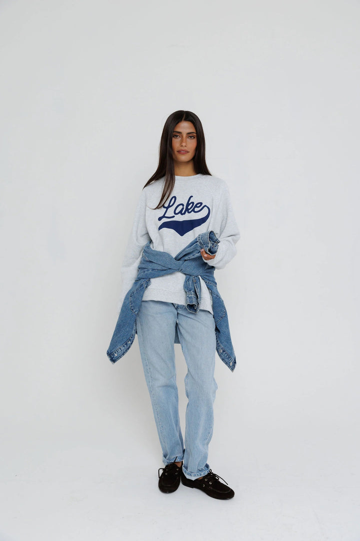 Sunny Somewhere Lake Raglan Sweatshirt
