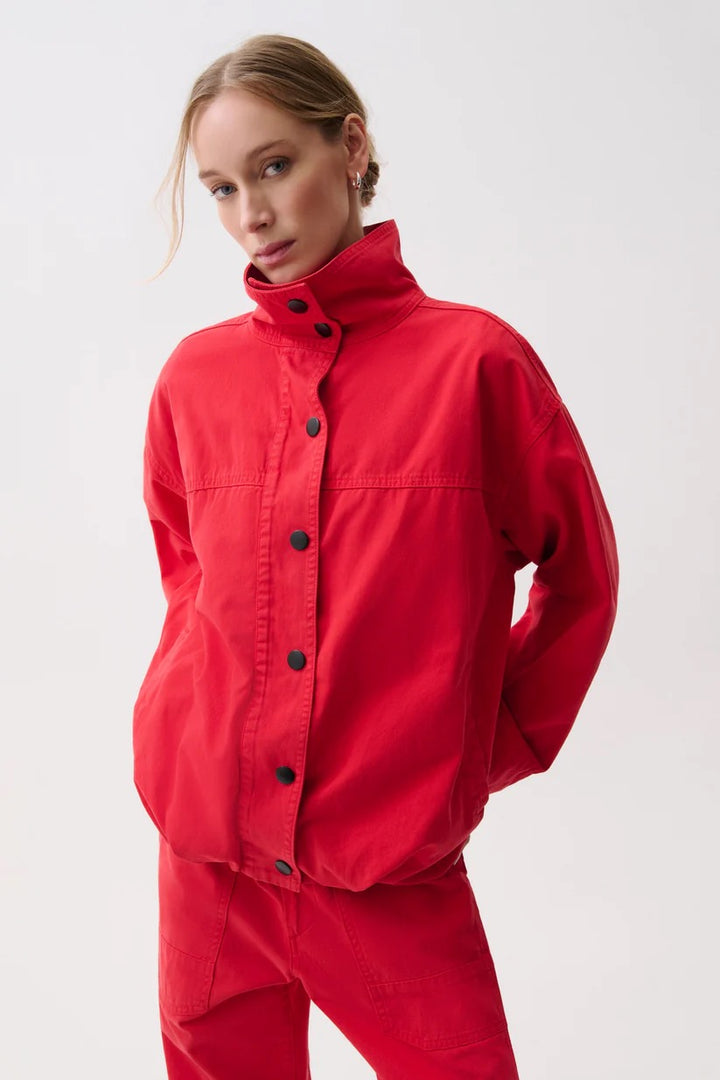 PISTOLA LIBERTY FUNNEL NECK JACKET - NEGRONI