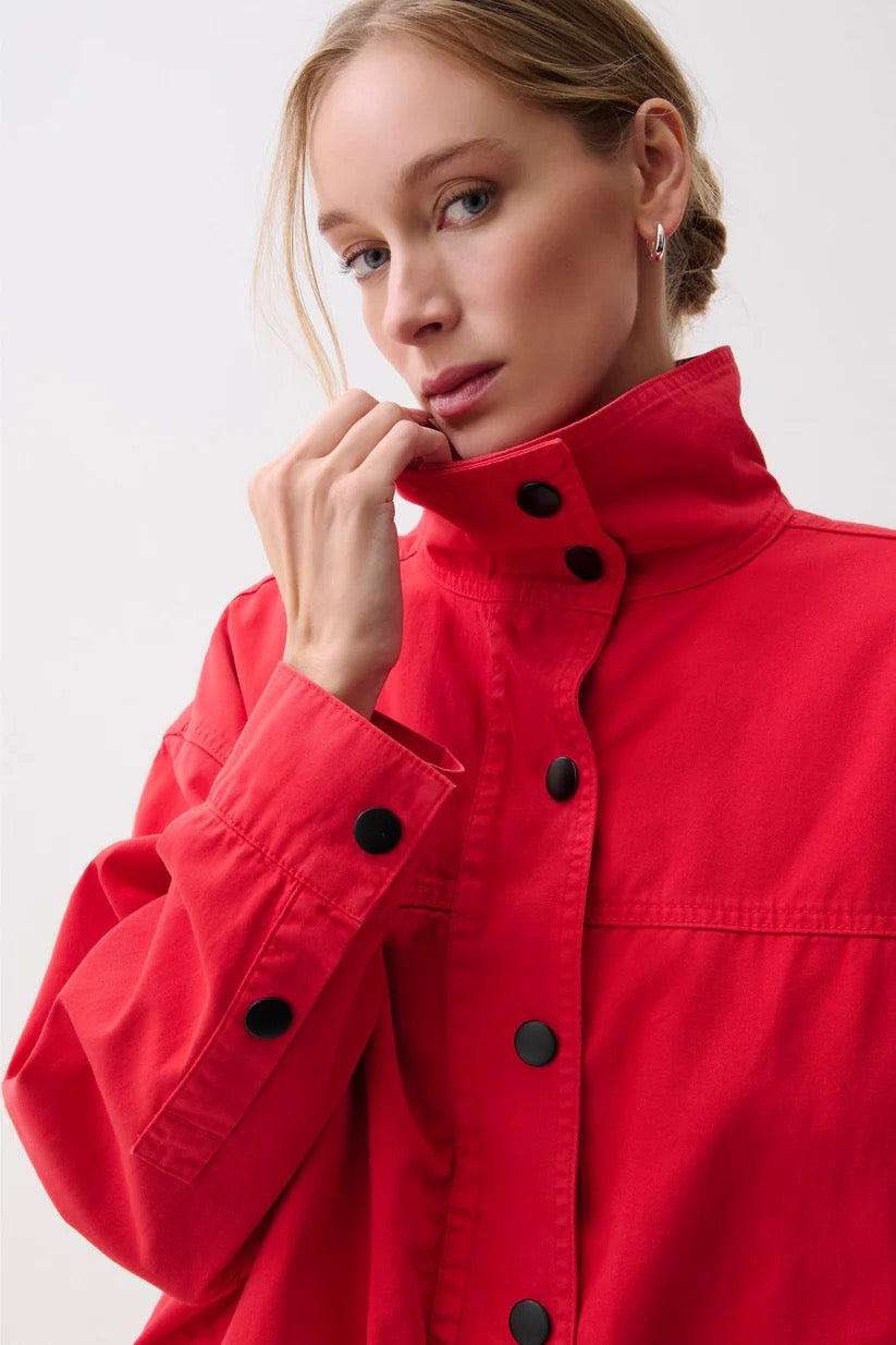 PISTOLA LIBERTY FUNNEL NECK JACKET - NEGRONI
