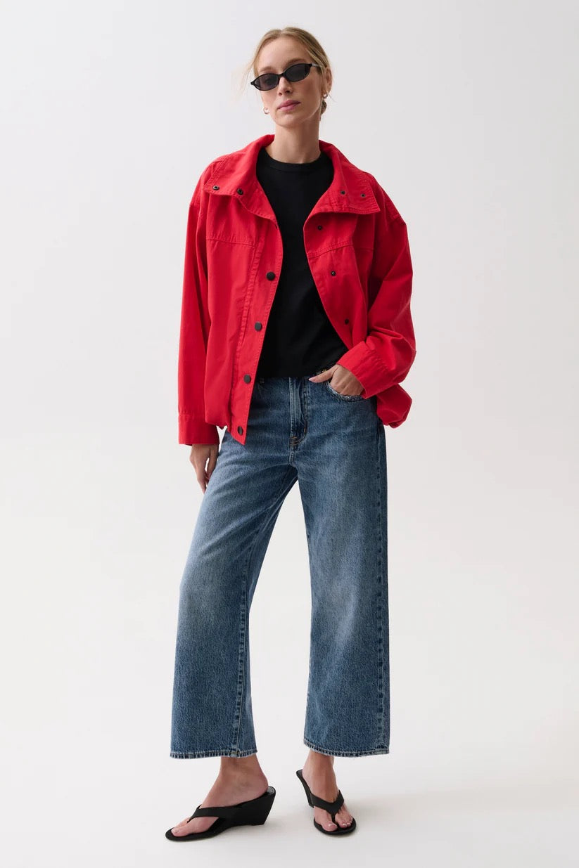 PISTOLA LIBERTY FUNNEL NECK JACKET - NEGRONI
