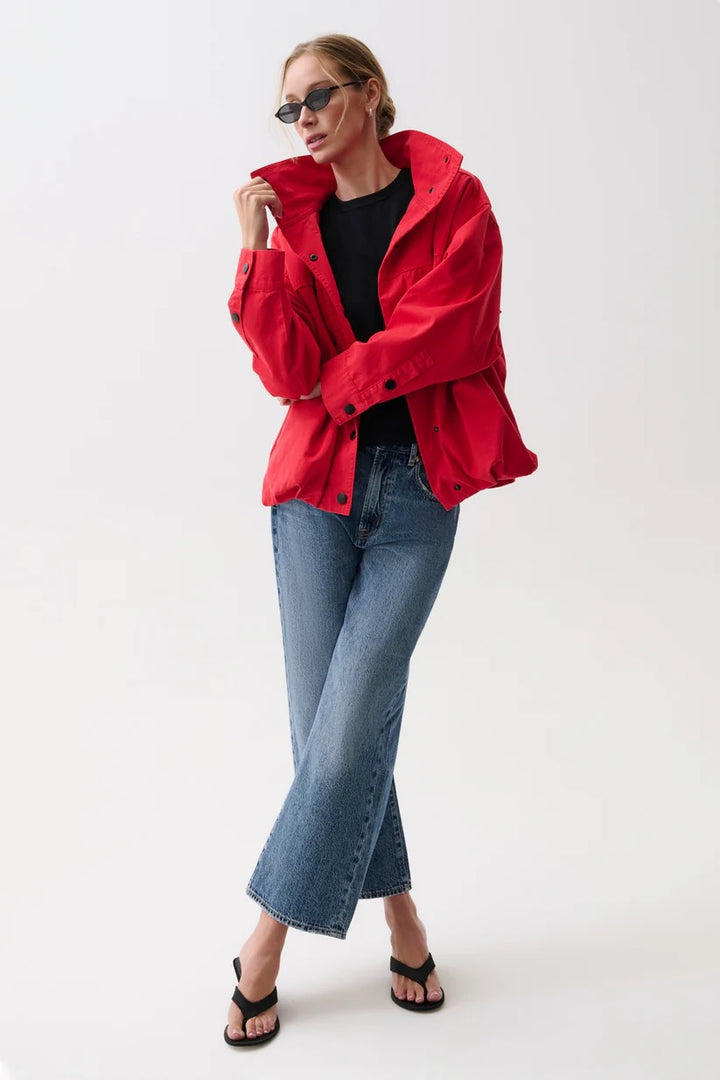 PISTOLA LIBERTY FUNNEL NECK JACKET - NEGRONI