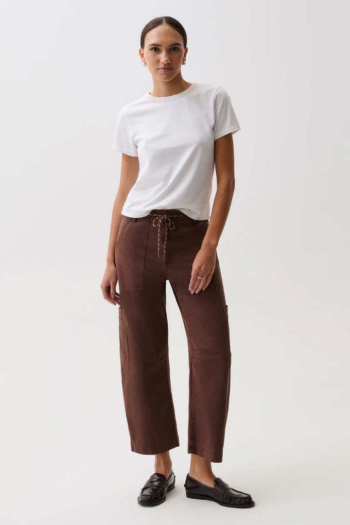 PISTOLA SABRINA CURVED UTILITY PANTS - LINDT