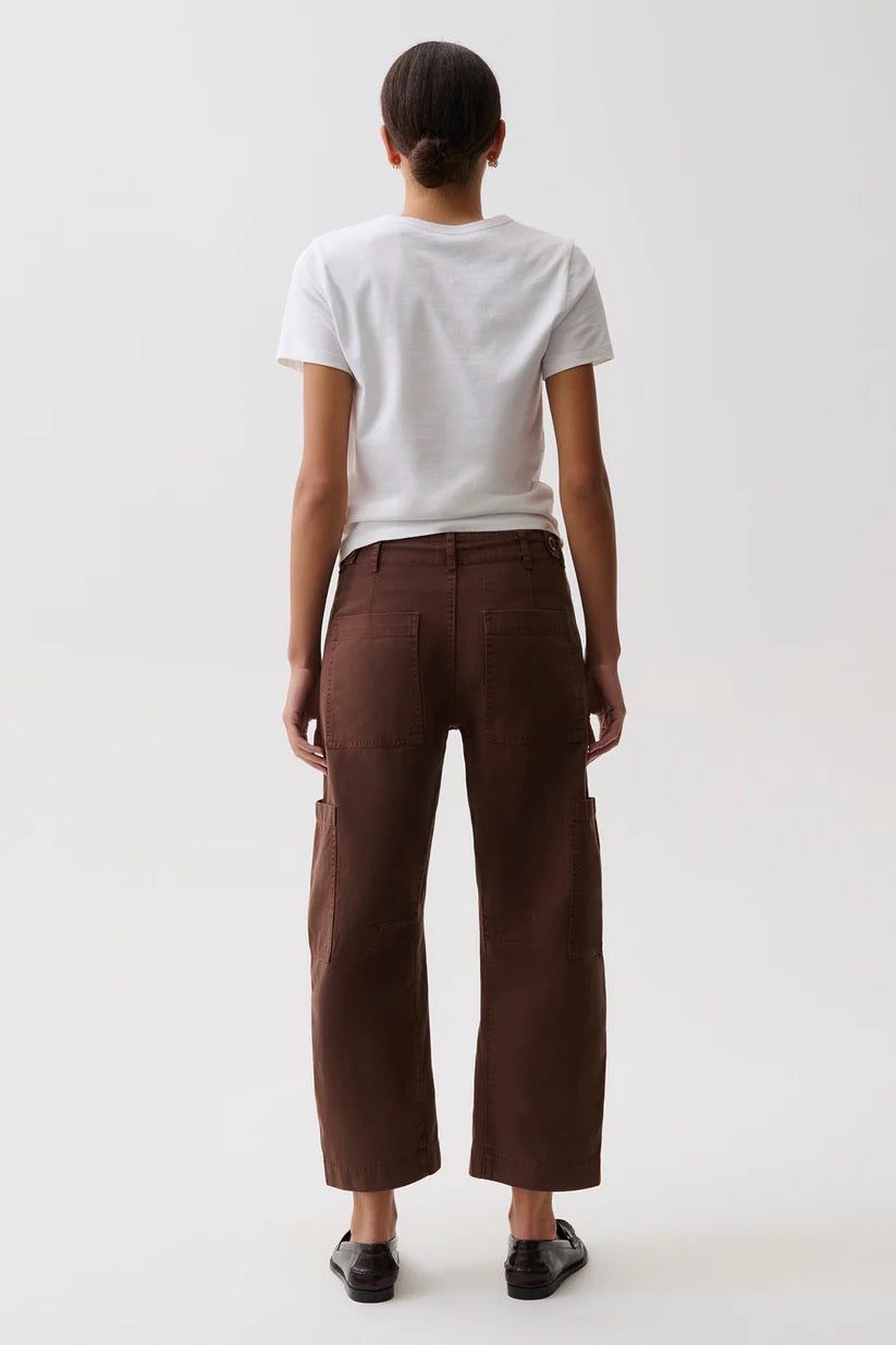PISTOLA SABRINA CURVED UTILITY PANTS - LINDT