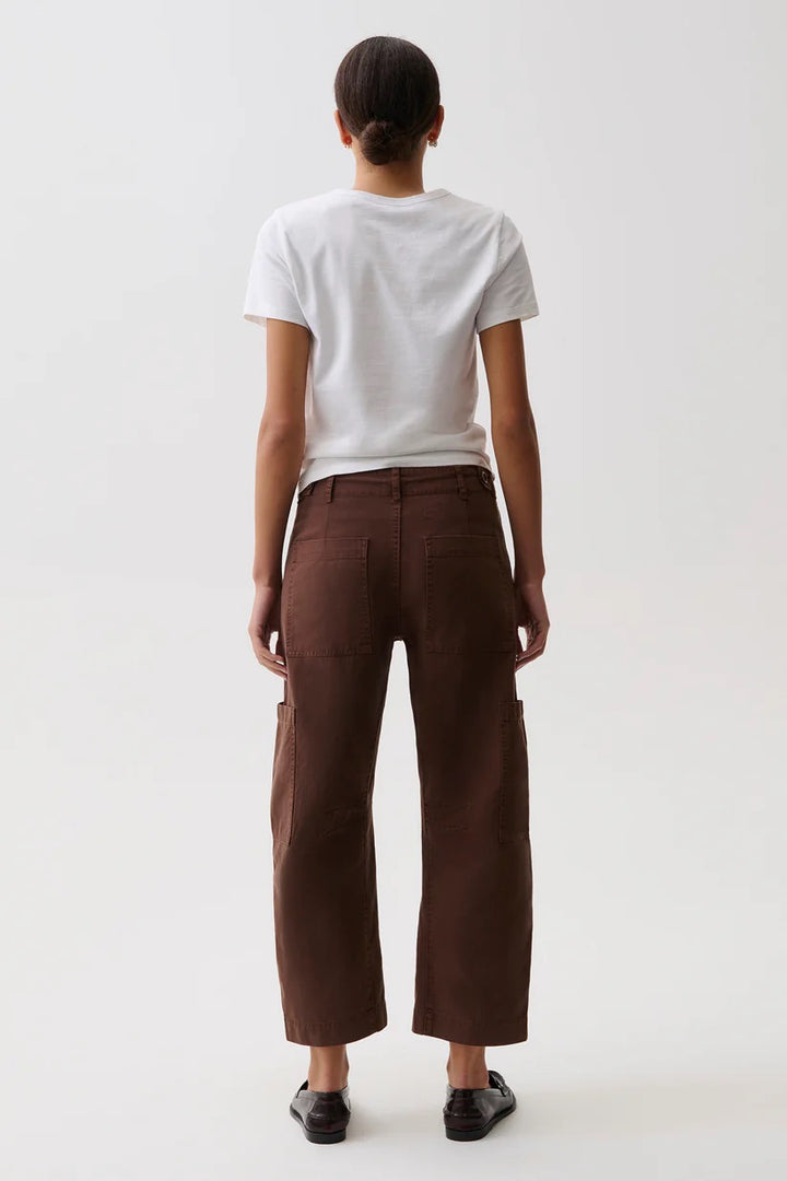 PISTOLA SABRINA CURVED UTILITY PANTS - LINDT