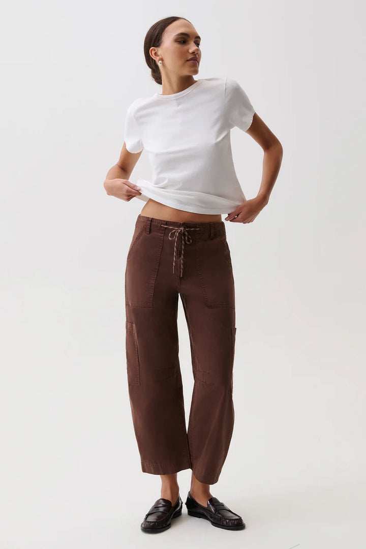PISTOLA SABRINA CURVED UTILITY PANTS - LINDT