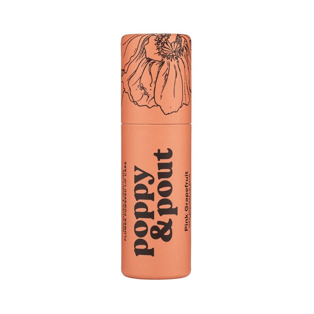 Poppy &amp; Pout - Lip Balm, Pink Grapefruit