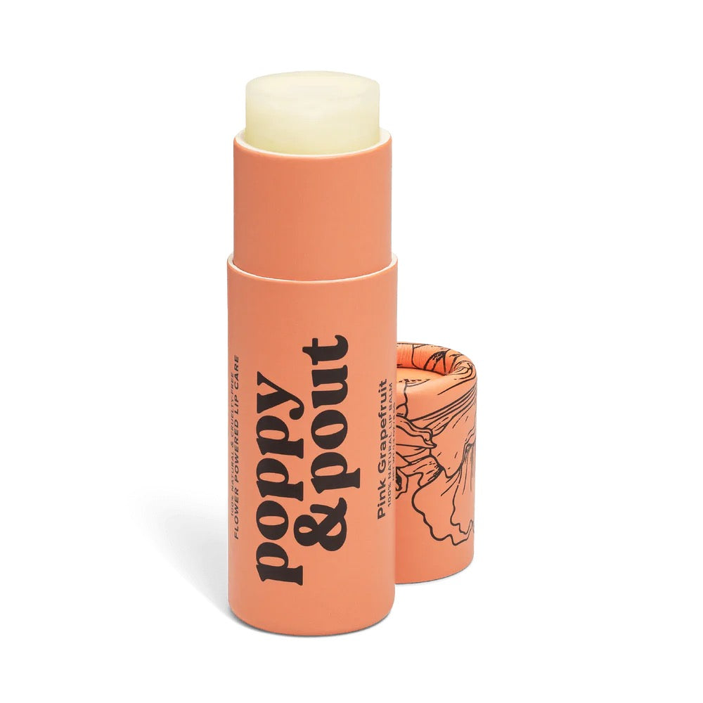 Poppy &amp; Pout - Lip Balm, Pink Grapefruit