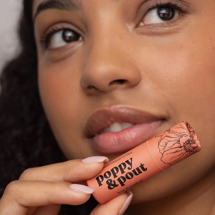 Poppy &amp; Pout - Lip Balm, Pink Grapefruit