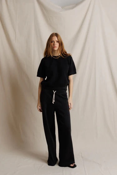 perfectwhitetee Kennedy Sweatshirt - Vintage Black