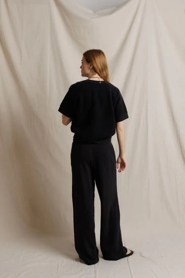 perfectwhitetee Kennedy Sweatshirt - Vintage Black
