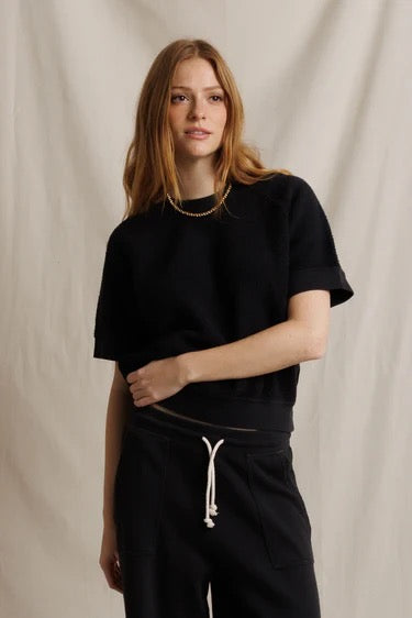 perfectwhitetee Kennedy Sweatshirt - Vintage Black
