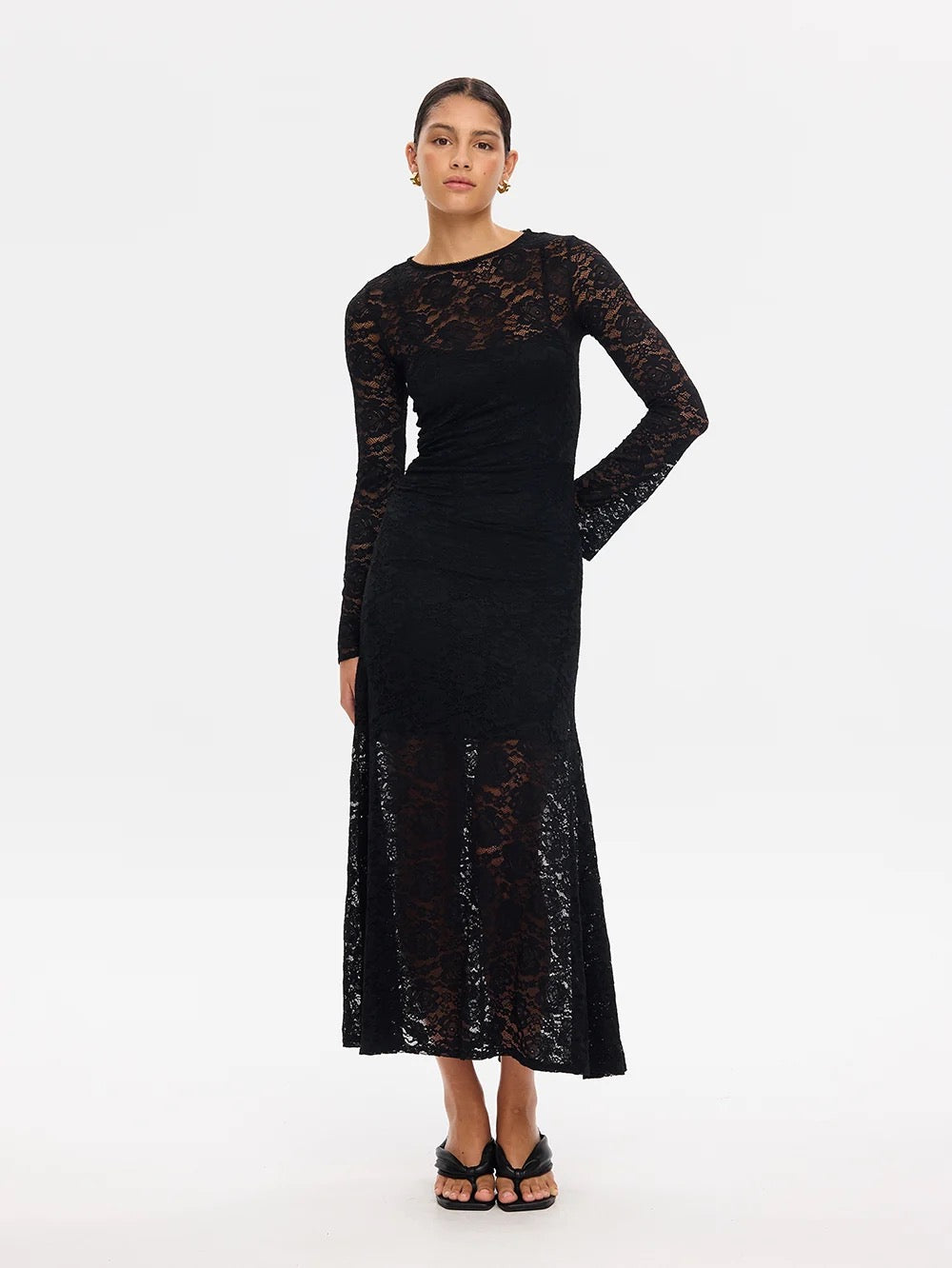 Kivari Bonnie Lace Maxi Dress