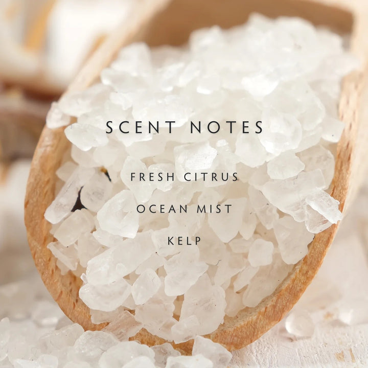 Linnea 3-wick candle - sea salt